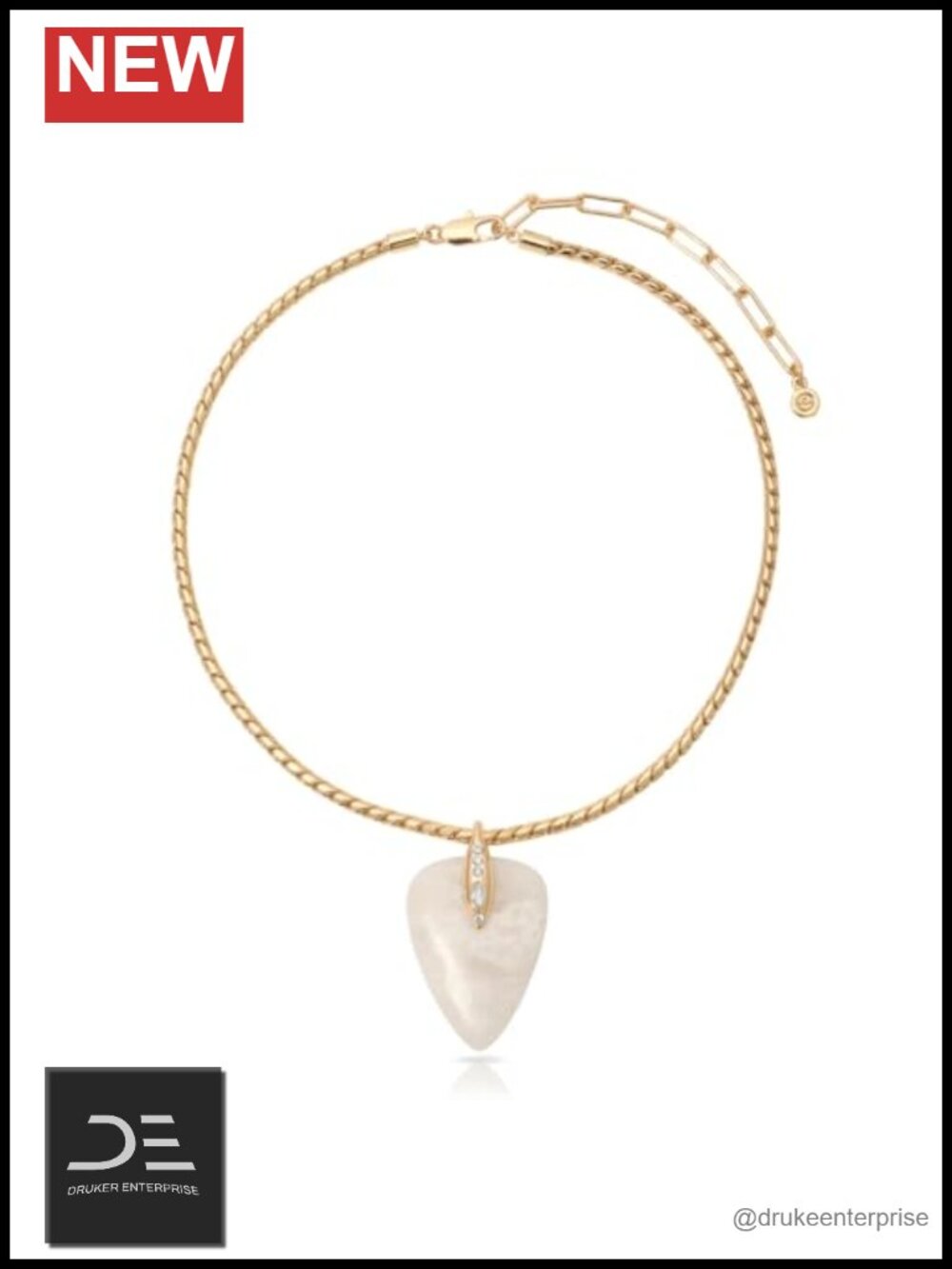 Ettika Turquoise Choker Necklace, 18K Gold Plated or Silver Plated, Women's